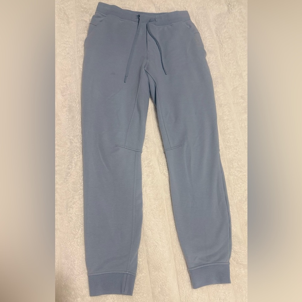 Lululemon City Sweat pants in a  Light Blue or slate blue color